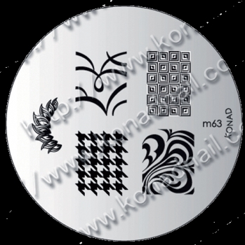Konad Stamping Template 63