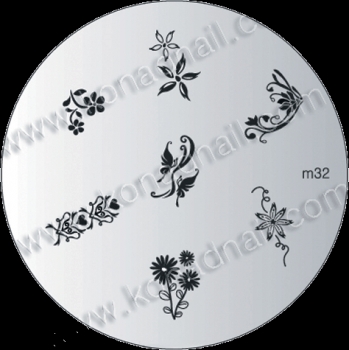 Konad Stamping Template 32
