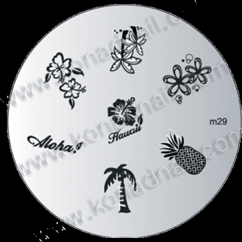 Konad Stamping Template 29