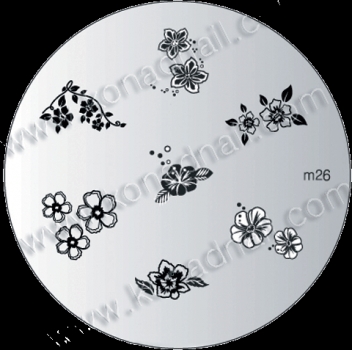Konad Stamping Template 26