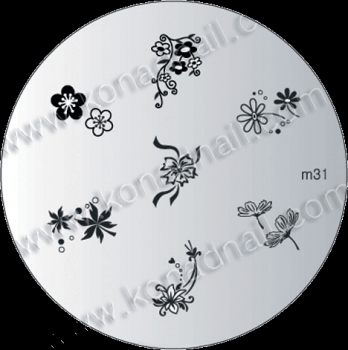 Konad Stamping Template 31
