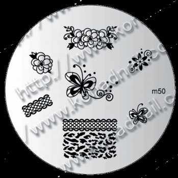 Konad Stamping Template 50
