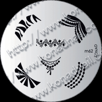 Konad Stamping Template 62