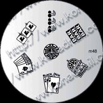 Konad Stamping Template 48