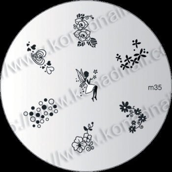 Konad Stamping Template 35