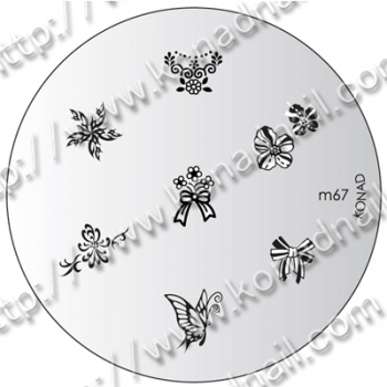 Konad Stamping Template 67