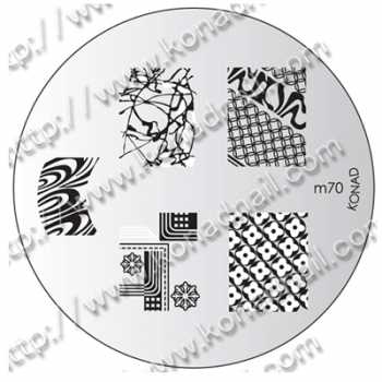 Konad Stamping Template 70