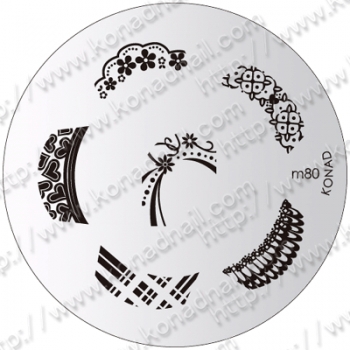 Konad Stamping Template 80