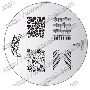 Konad Stamping Template 73