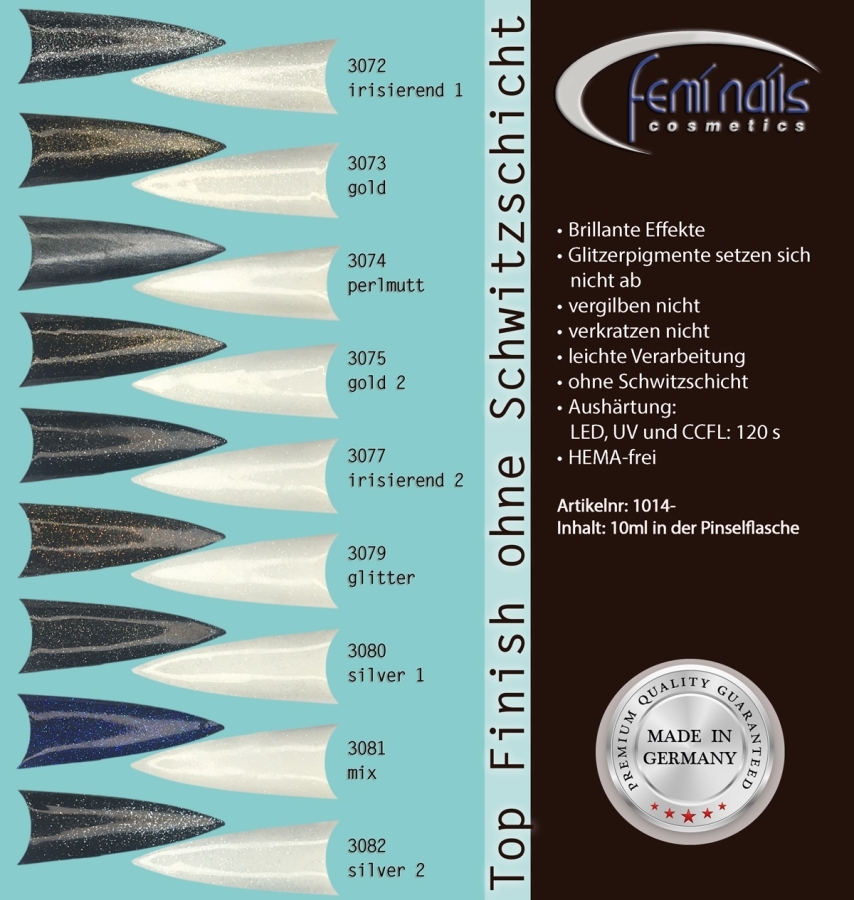 Top Finish ohne Schwitzschicht 8 ml