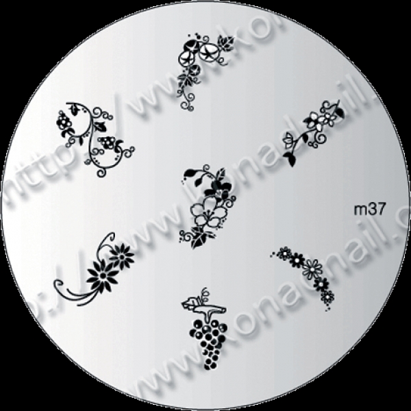 Konad Stamping Template 37