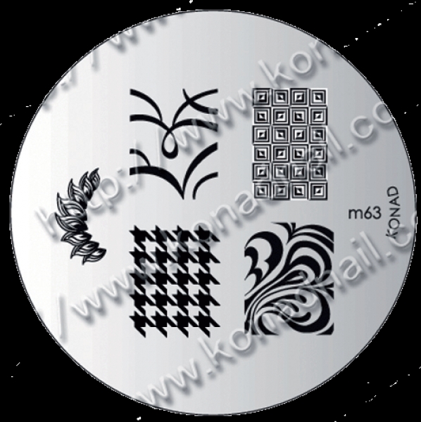 Konad Stamping Template 63
