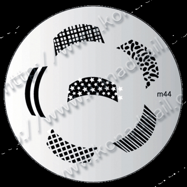 Konad Stamping Template 44