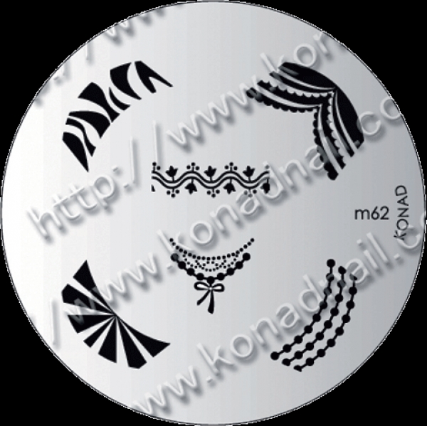 Konad Stamping Template 62