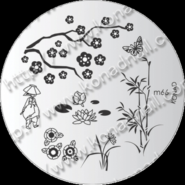 Konad Stamping Template 66