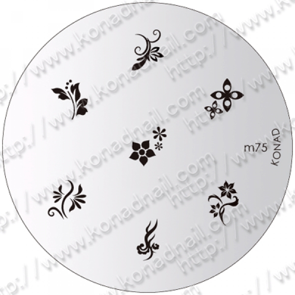 Konad Stamping Template 75