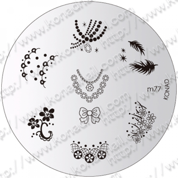 Konad Stamping Template 77