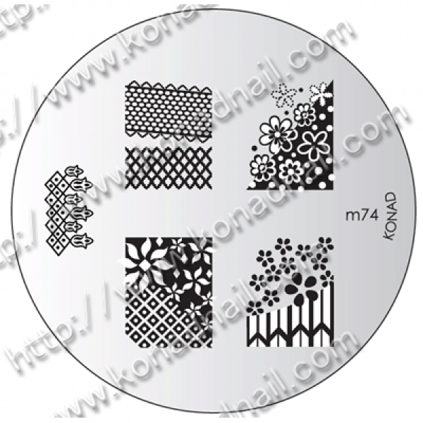 Konad Stamping Template 74