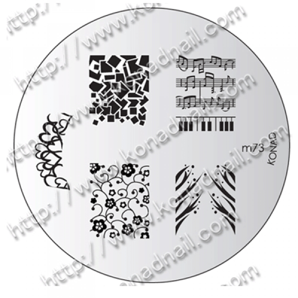 Konad Stamping Template 73