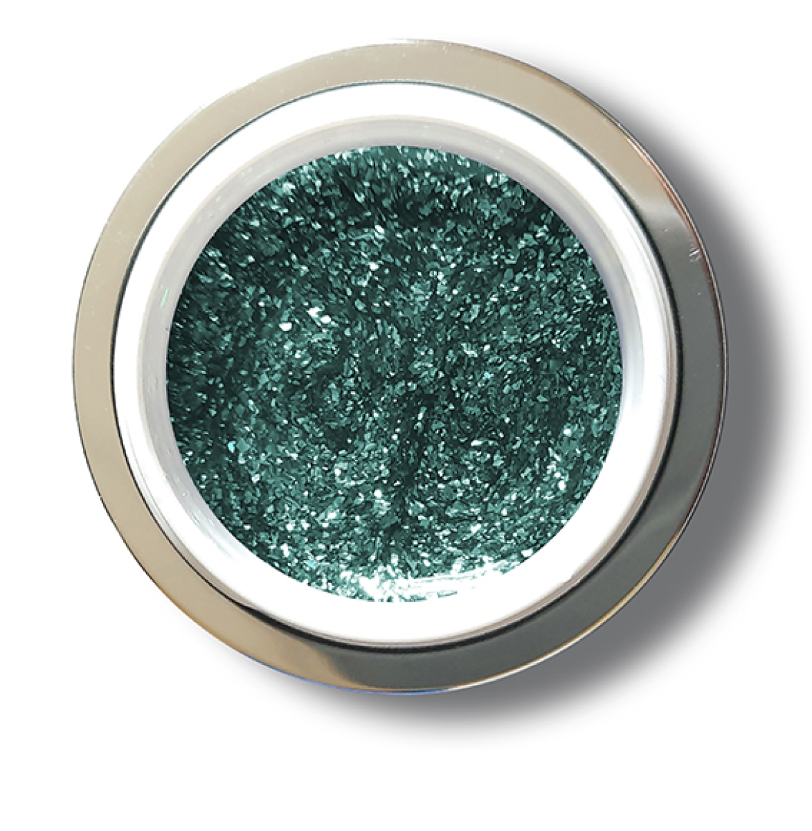 Chrome Glam Gel blau