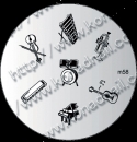 Konad Stamping Template 58