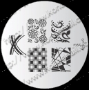 Konad Stamping Template 64