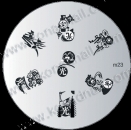 Konad Stamping Template 23