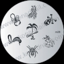 Konad Stamping Template 28