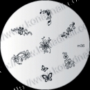 Konad Stamping Template 36