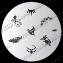Konad Stamping Template 40