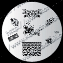 Konad Stamping Template 50