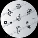 Konad Stamping Template 20