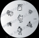 Konad Stamping Template 30